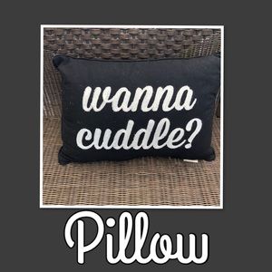 WANNA CUDDLE PILLOW 20 x 14